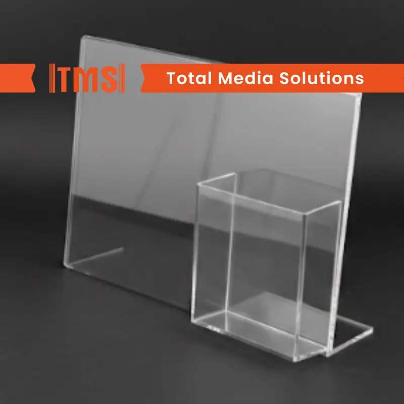 Brochure Holder With Pocket