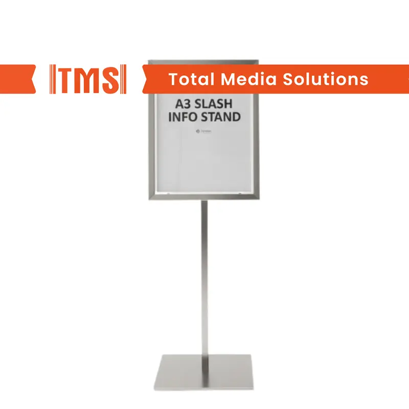 A3 Slash Info Stand