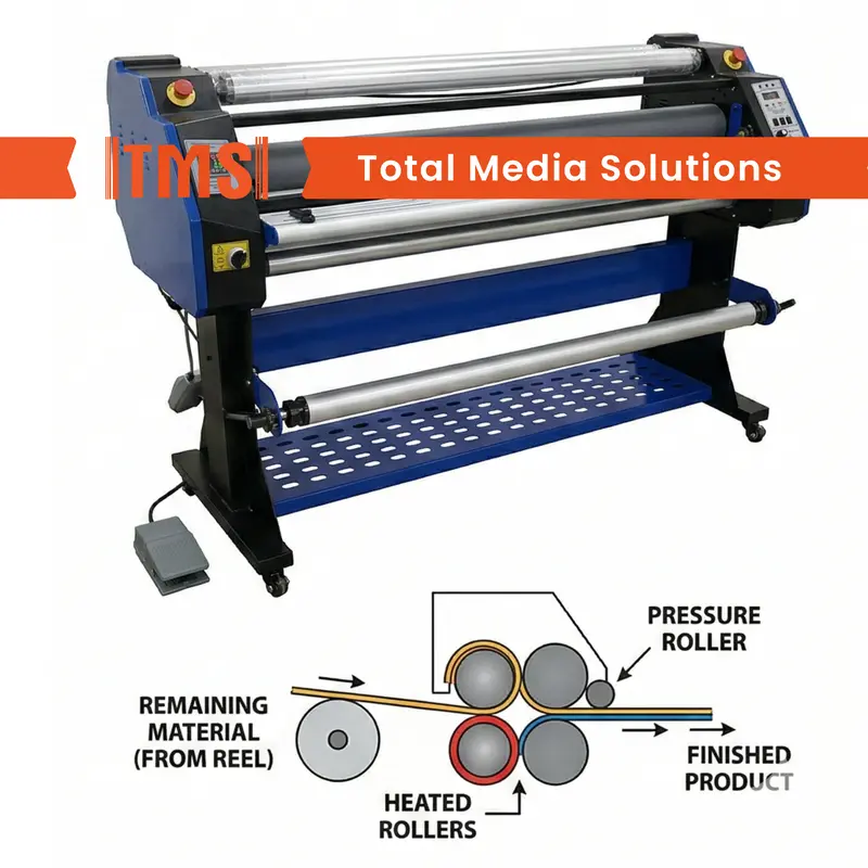 Hot-Cold Lamination Machine